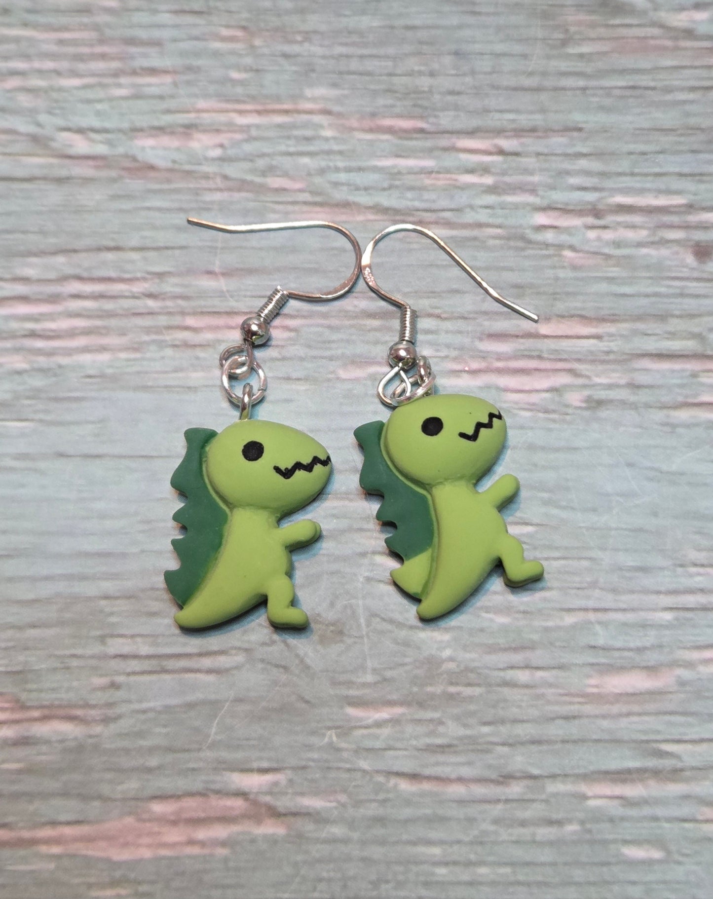 Dino earrings