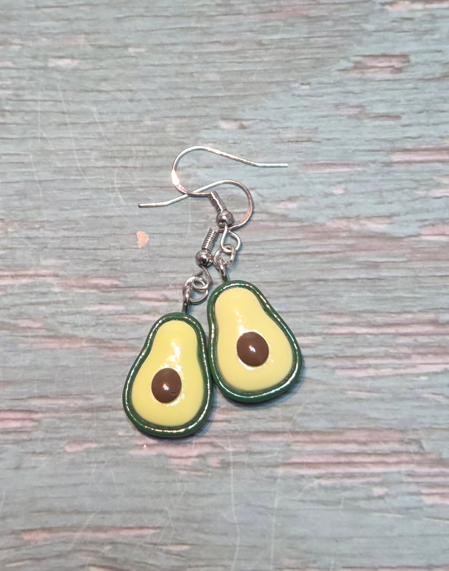 Avocado earrings