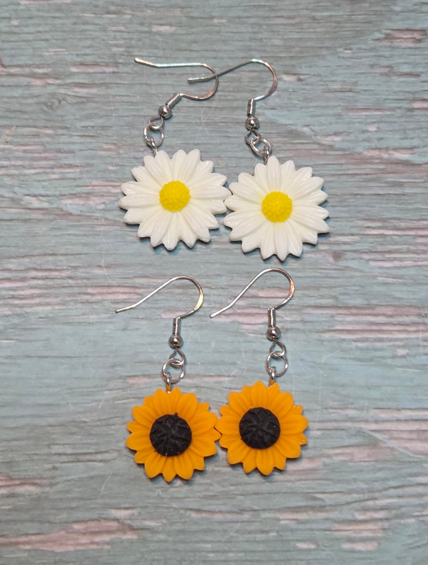 Flower earrings