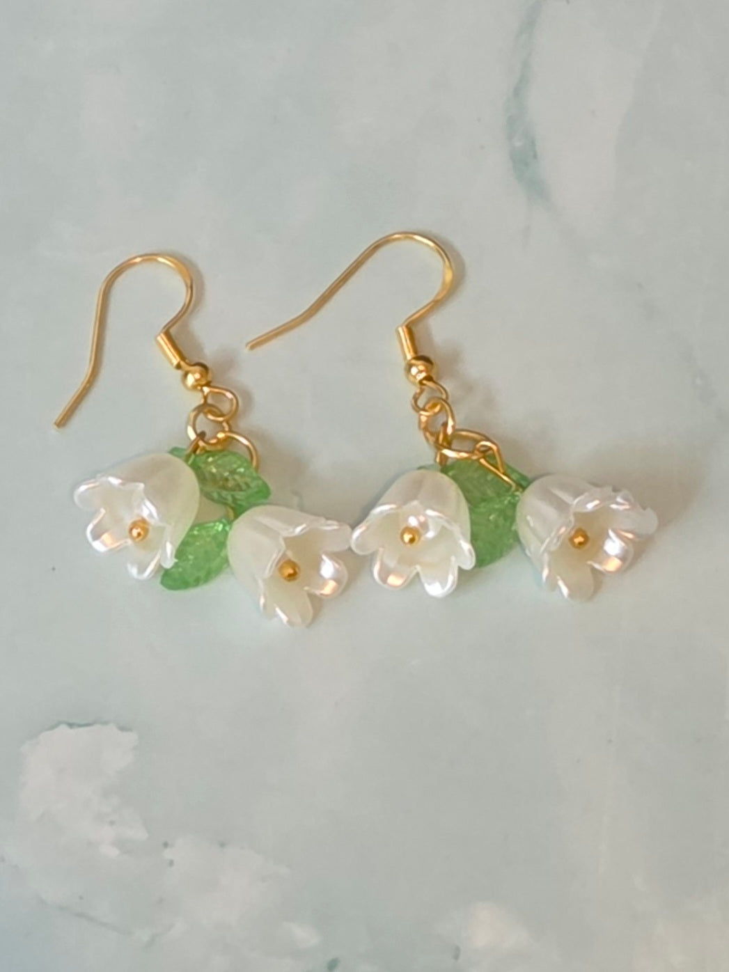 Lily of the valley earrings