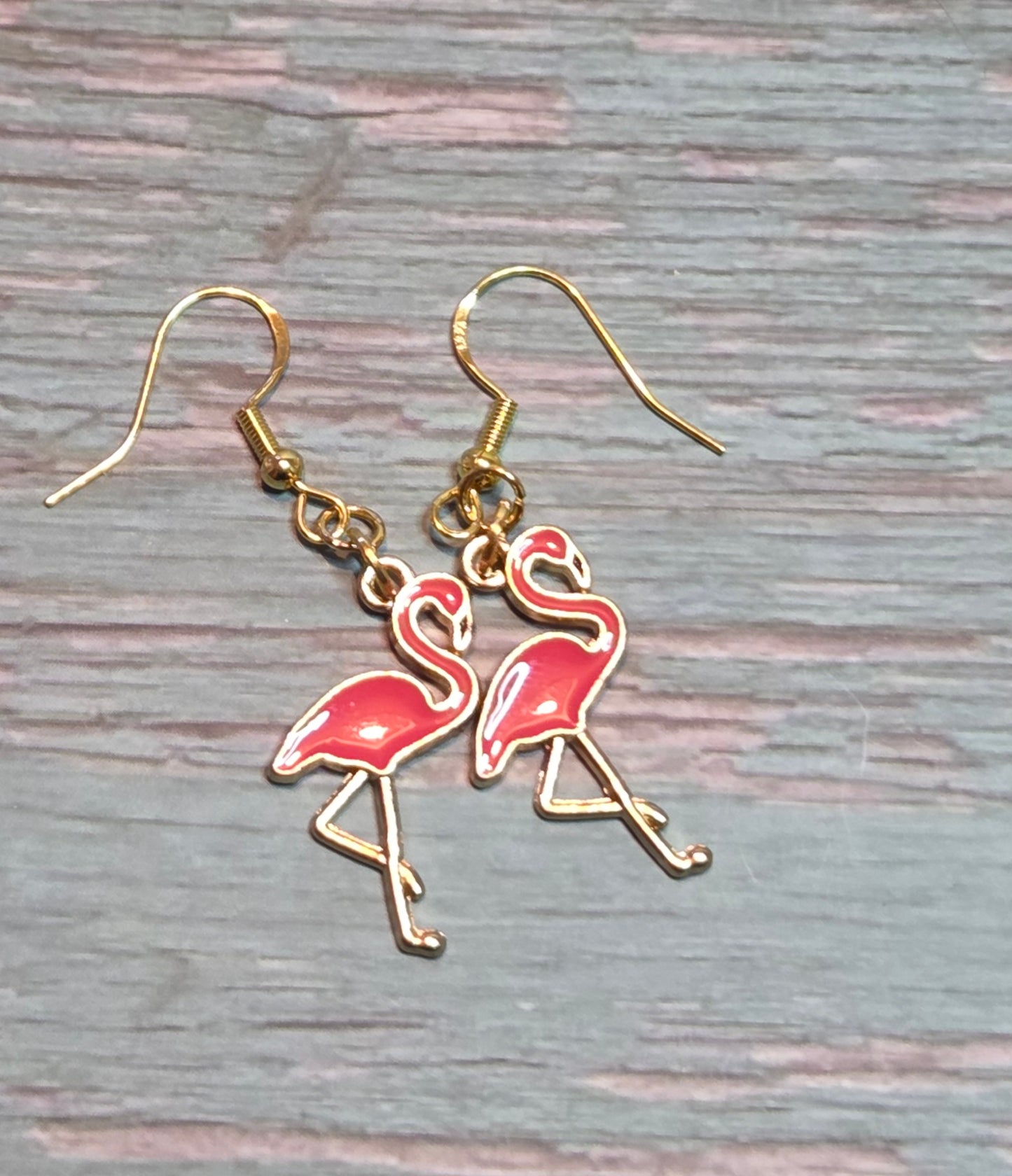 Enamel earrings