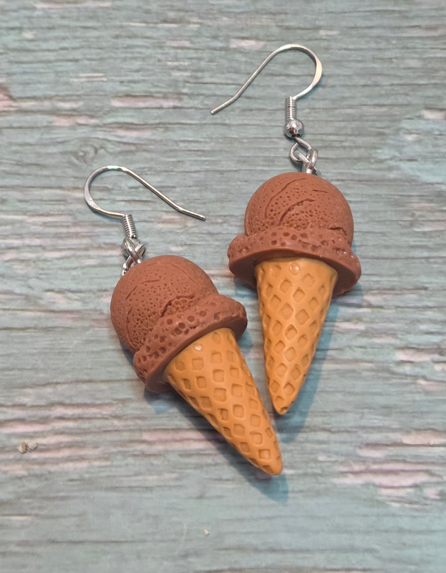 Ice cream earrings