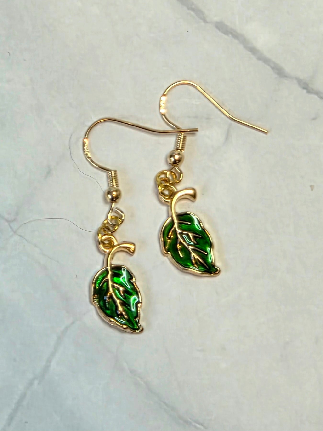 Leaf earrings