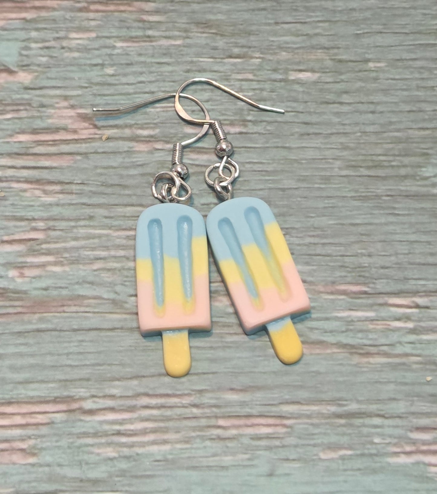Ice lolly earrings