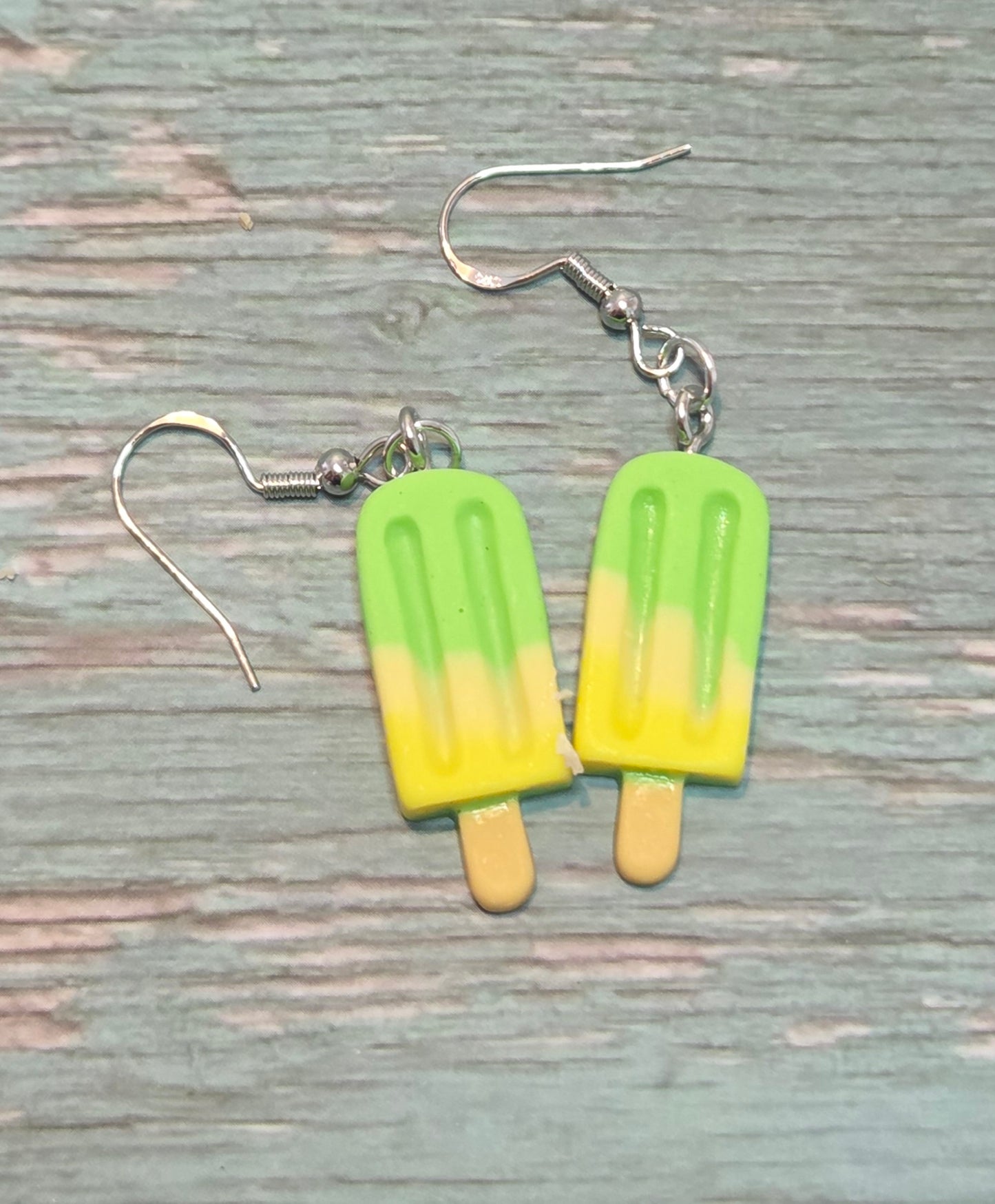 Ice lolly earrings