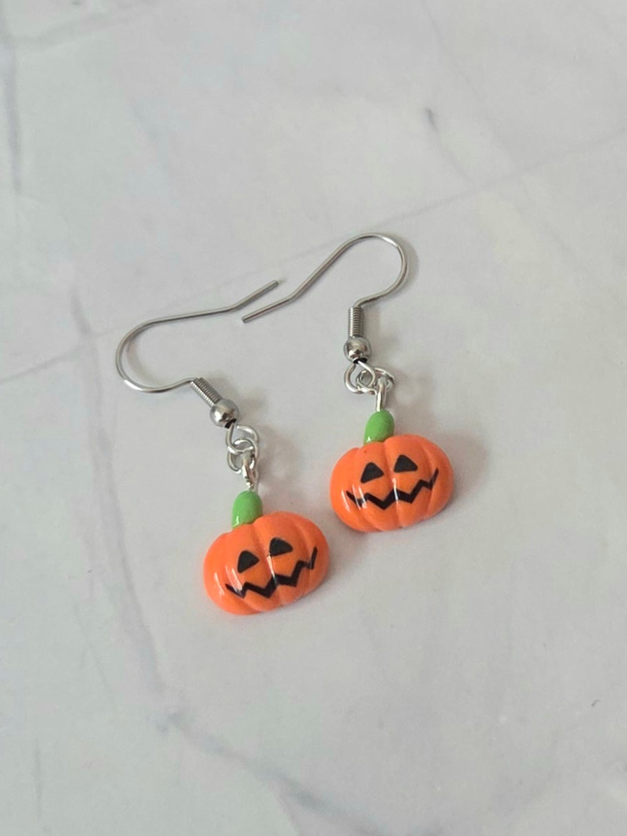 Pumpkin earrings