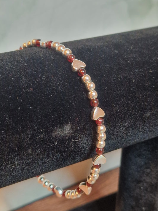 Garnet bracelet