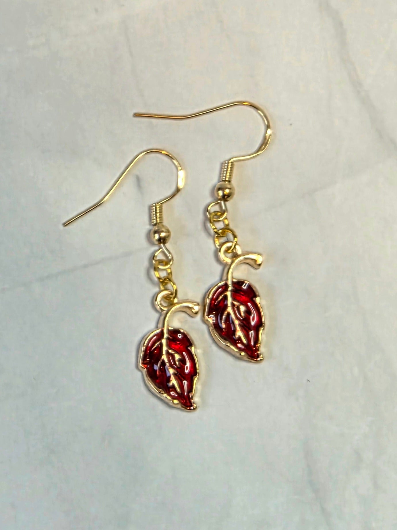 Leaf earrings