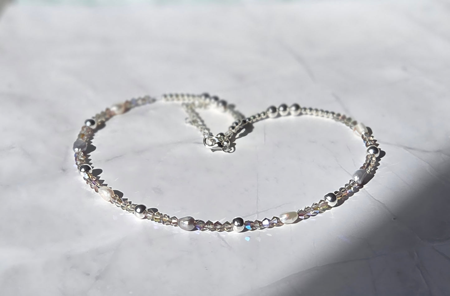 Freshwater pearl necklace