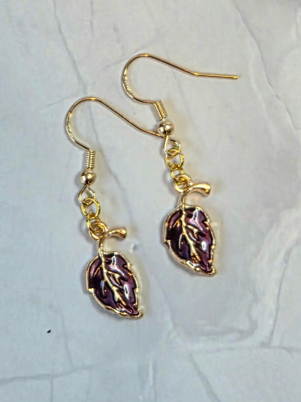 Leaf earrings