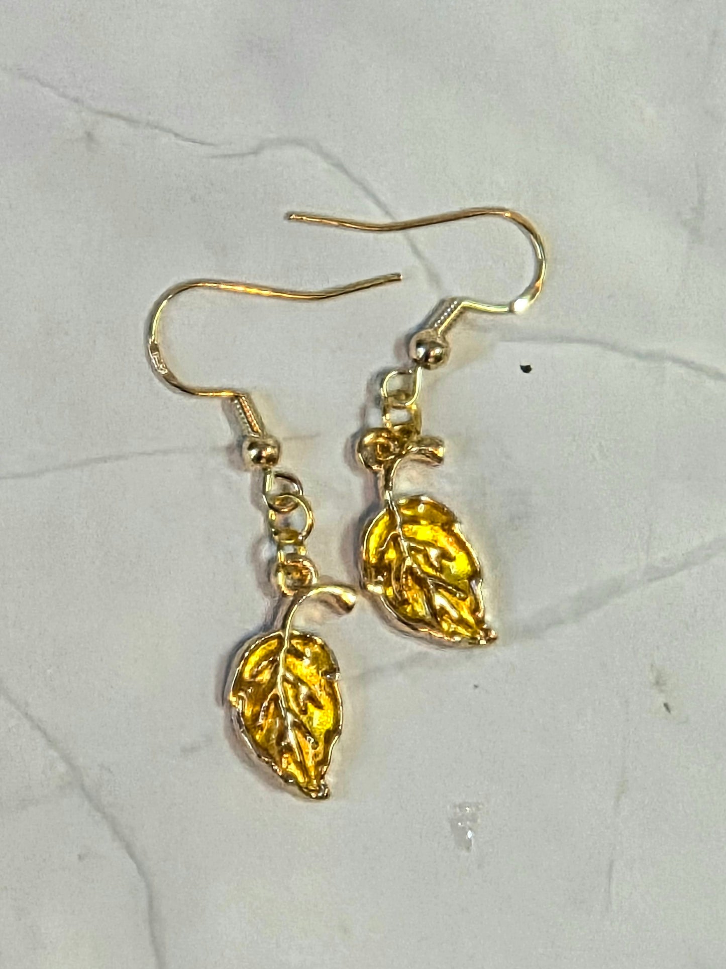 Leaf earrings