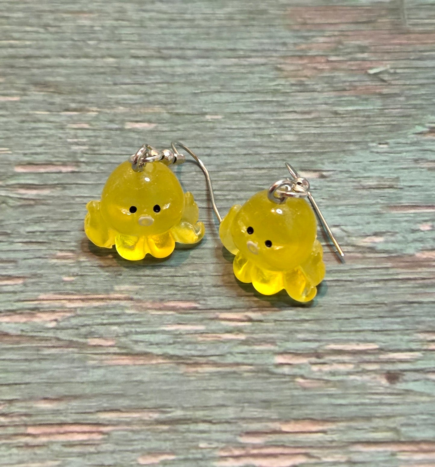 Octopus earrings