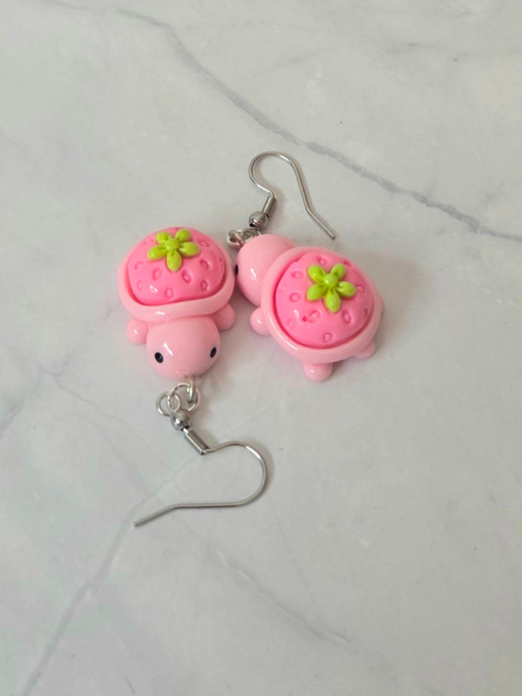 Fruit turtle earrings