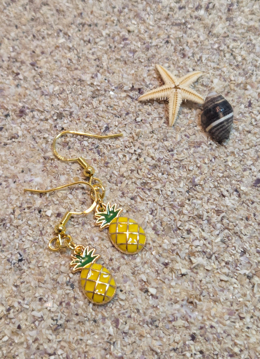 Pineapple earrings