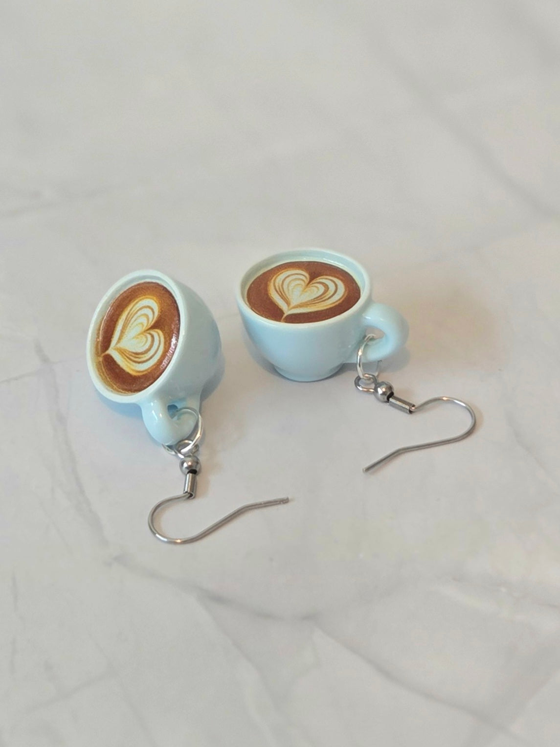 Coffee earrings