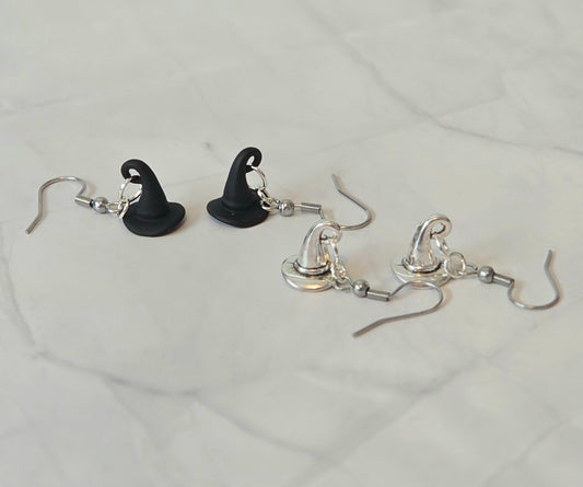 Witch's hat earrings