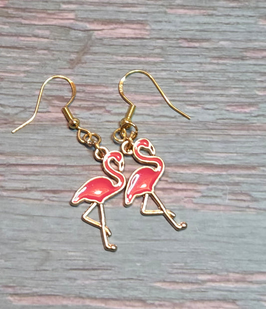 Enamel earrings