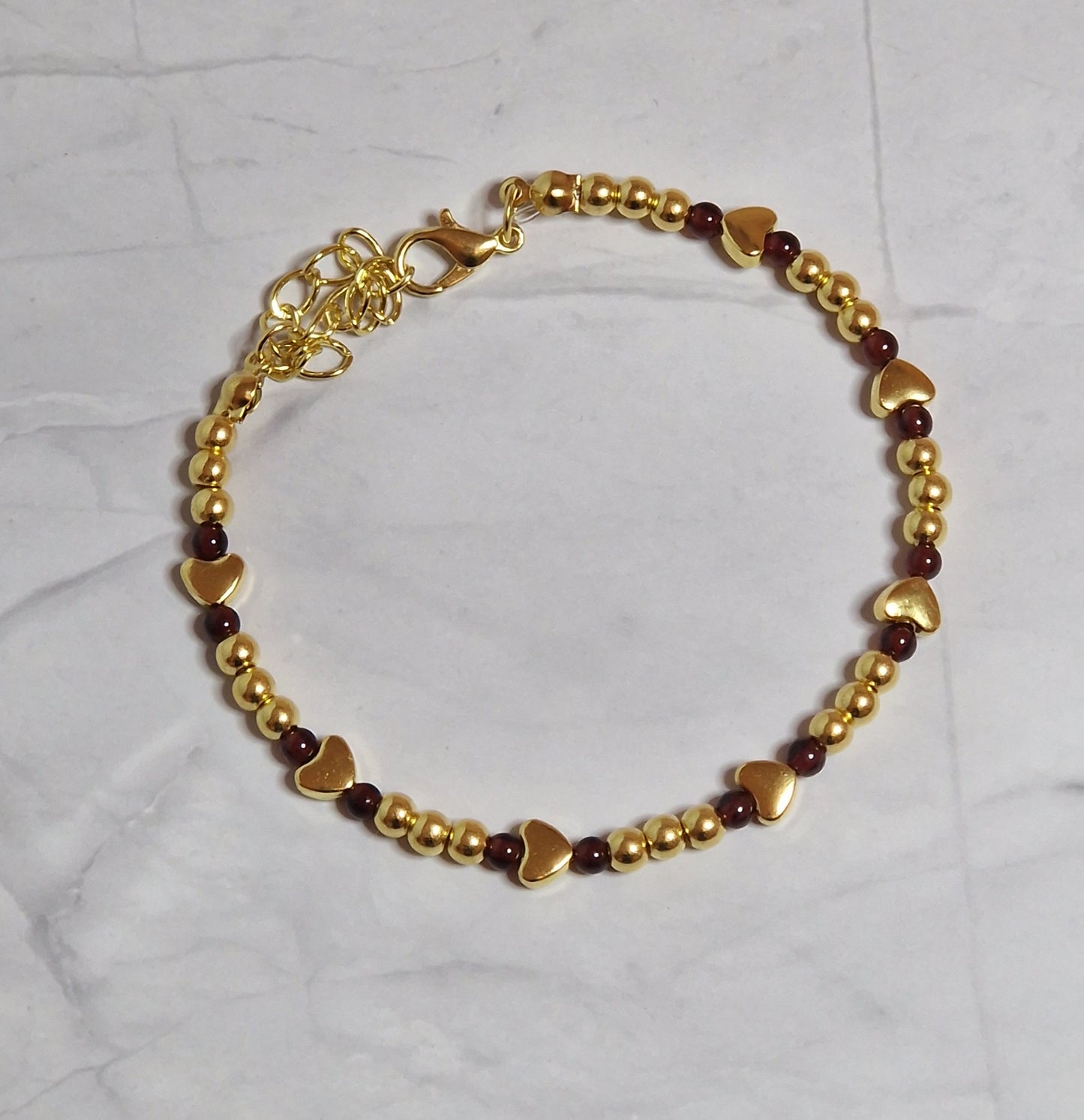 Garnet bracelet