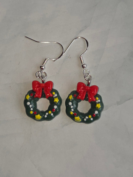 Wreath earrings